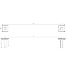 Тримач рушників TOPAZ TKB 9912/45 - Image 3