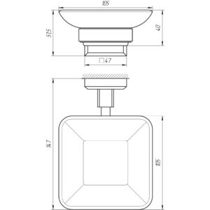 Мильниця TOPAZ TKB 9922A-BL чорна - Image 3