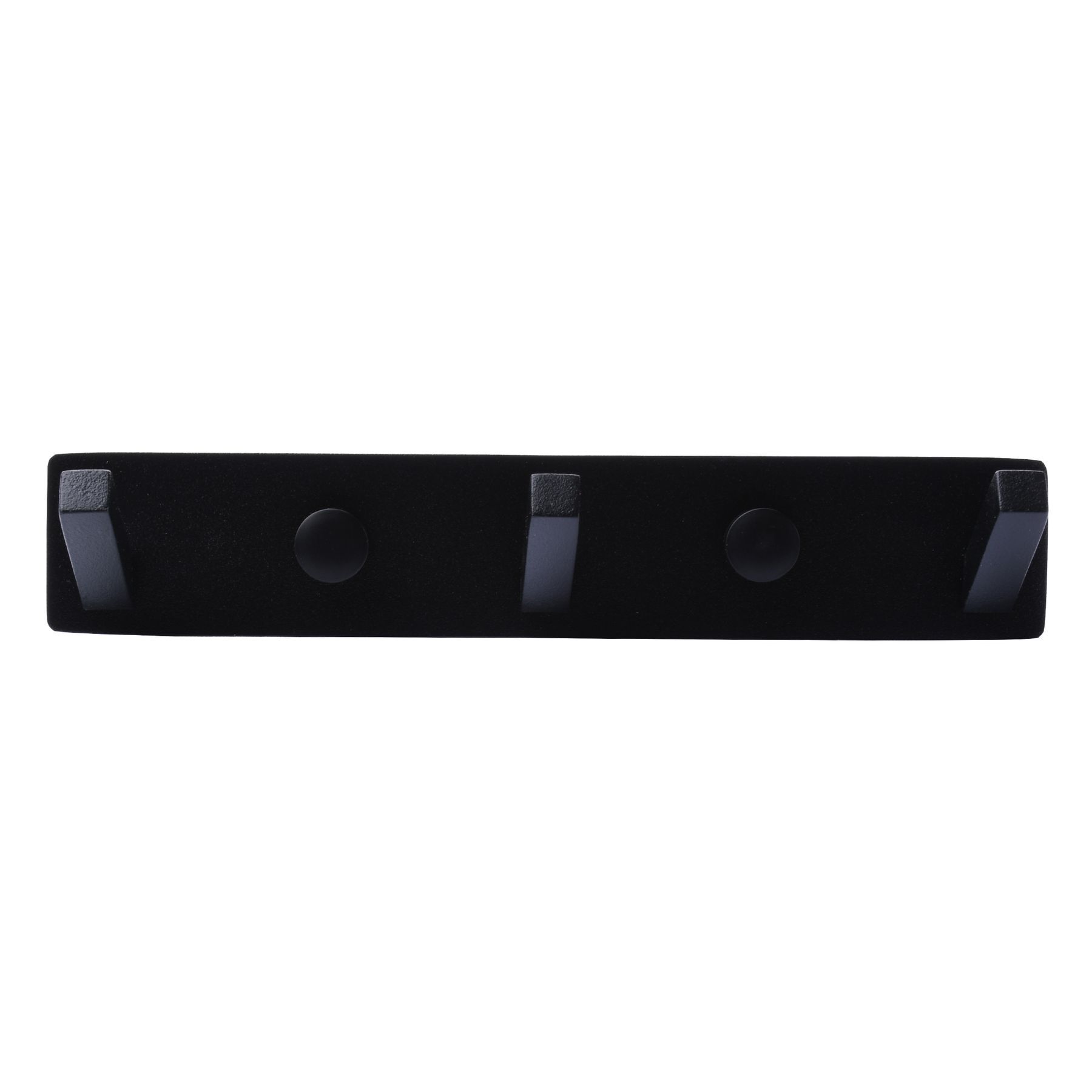 Планка з гачками TOPAZ TKB 9385-3-BL чорна - Image 3