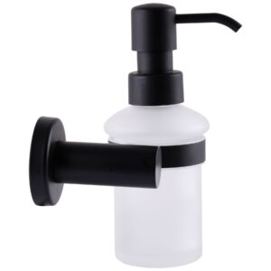Дозатор рідкого мила Globus Lux BS8433 чорний матовий SUS304 - Image 3
