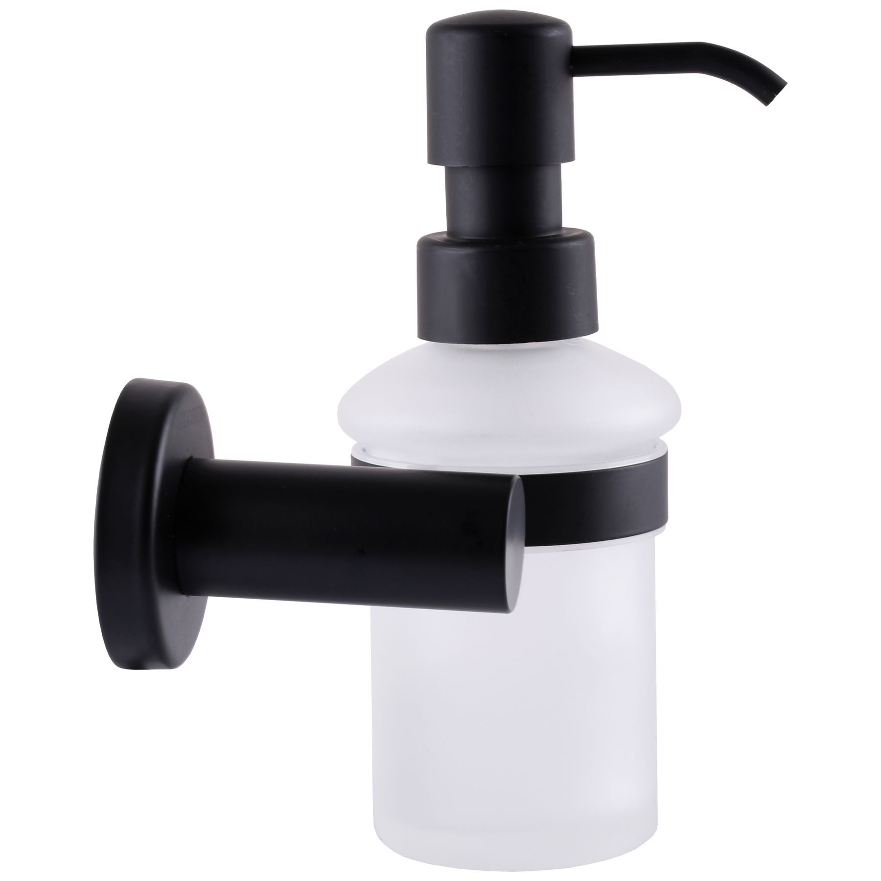 Дозатор рідкого мила Globus Lux BS8433 чорний матовий SUS304 - Image 3