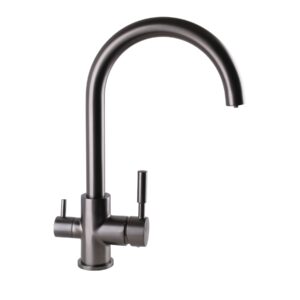 Змішувач для кухні під осмос Globus Lux LAZER GLLR-0333-11-GRAPHITE - Image 3