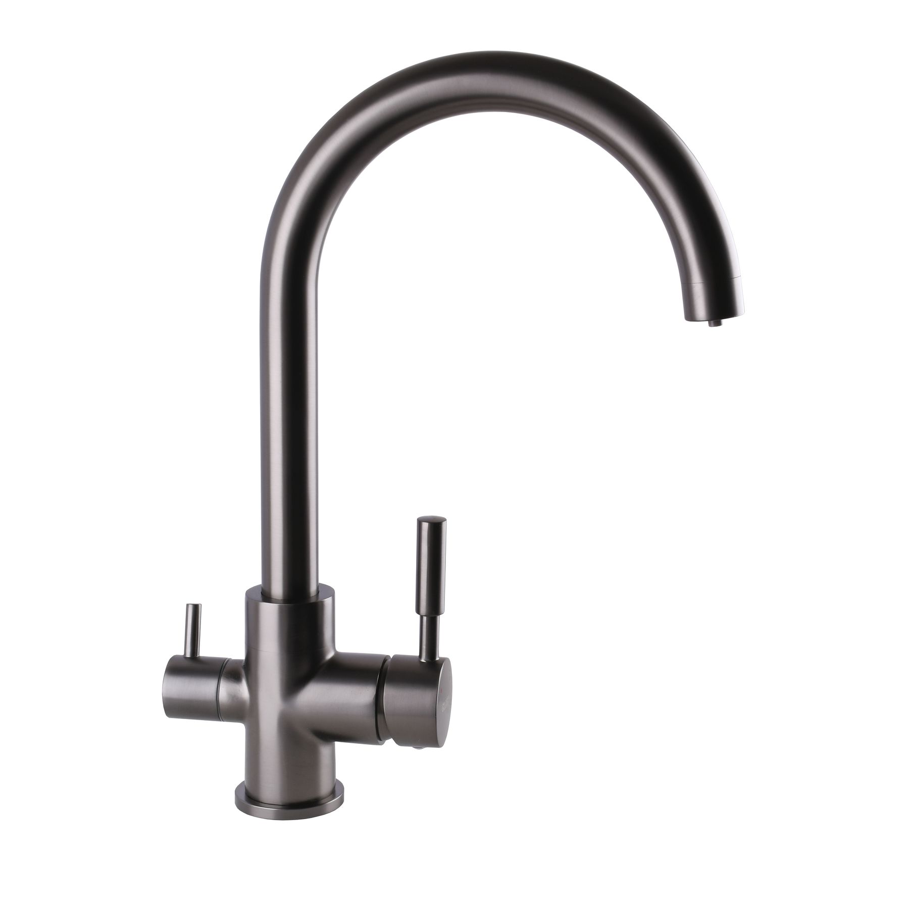 Змішувач для кухні під осмос Globus Lux LAZER GLLR-0333-11-GRAPHITE - Image 3