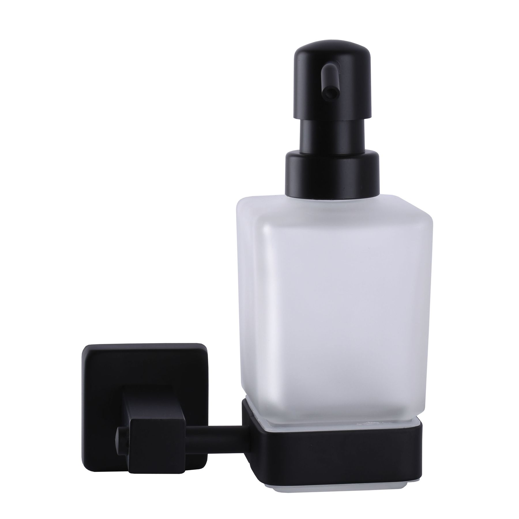 Дозатор рідкого мила Globus Lux BQ9433 чорний матовий SUS304 - Image 3