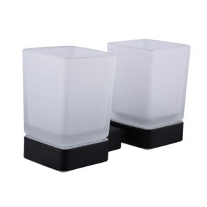 Стакан подвійний Globus Lux BQ9428 чорний матовий SUS304 - Image 3