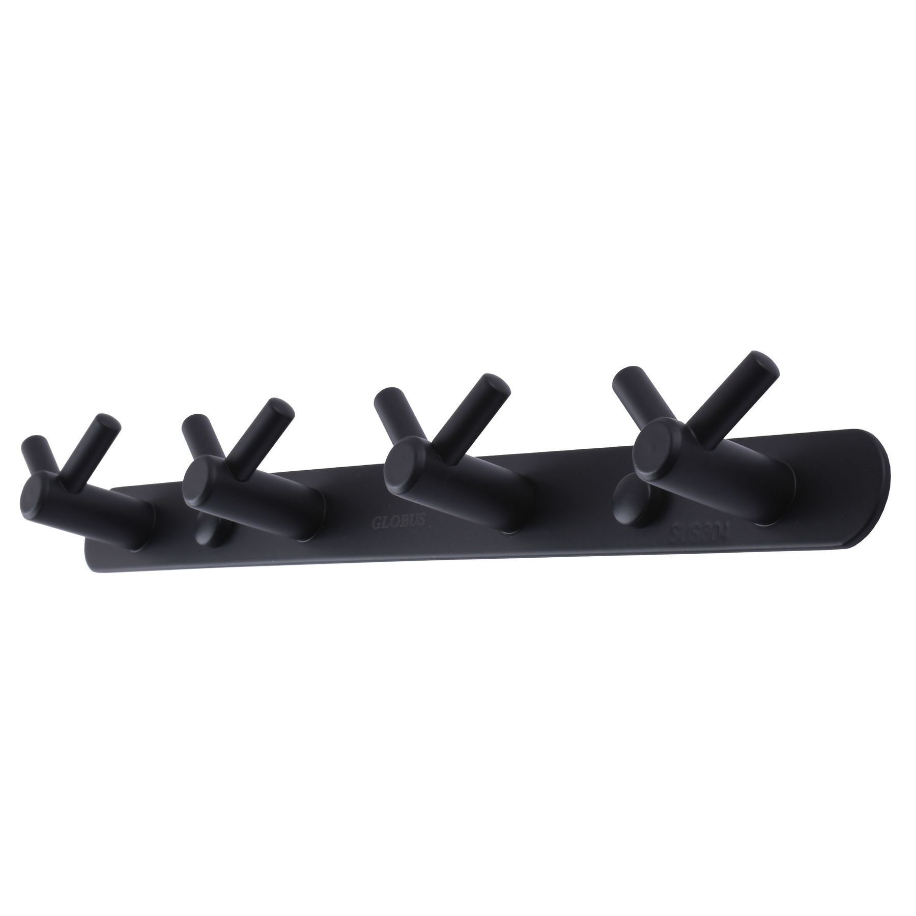 Планка з гачками Globus Lux BS8435-4 чорна матова SUS304 - Image 3