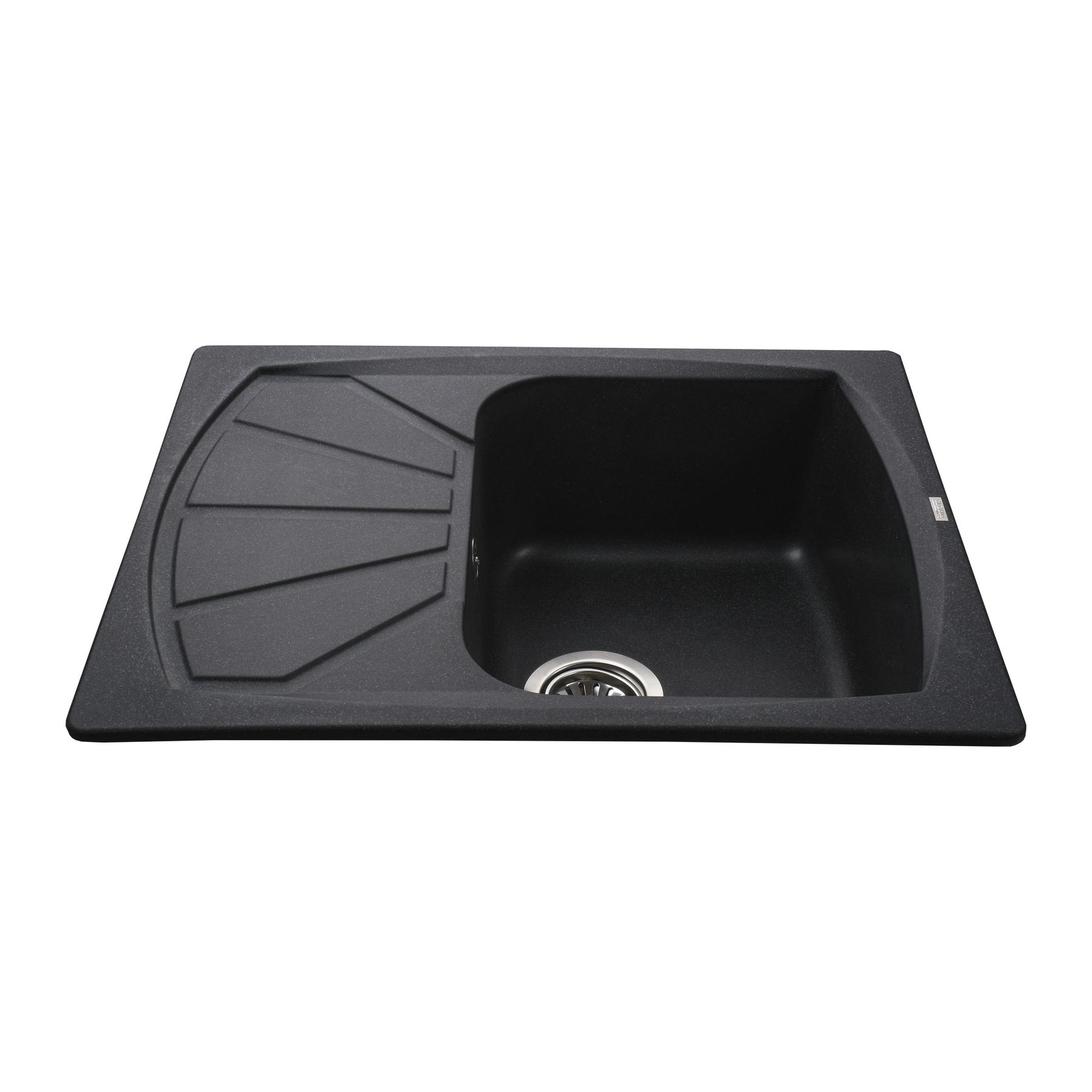 Гранітна мийка Globus Lux TANA графіт 610 х 500 мм-А0001 - Image 3