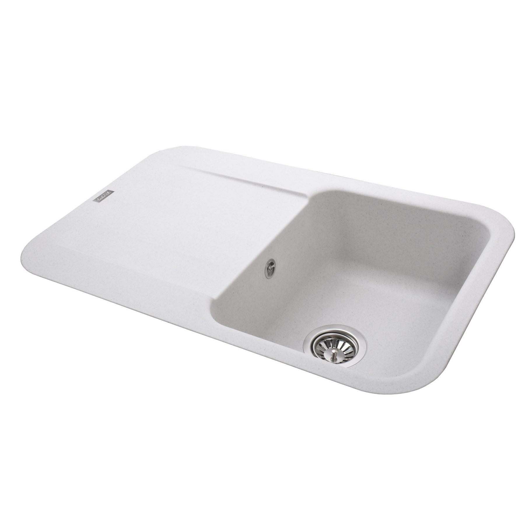Гранітна мийка Globus Lux OBER перлина 780х500мм - Image 3