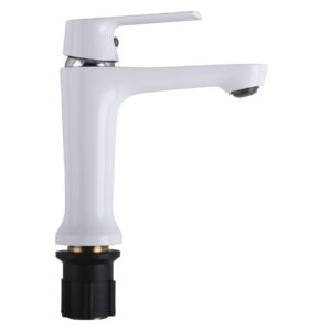 Змішувач для умивальника Globus Lux Laguna GLA-0401-7-WHITE - Image 3