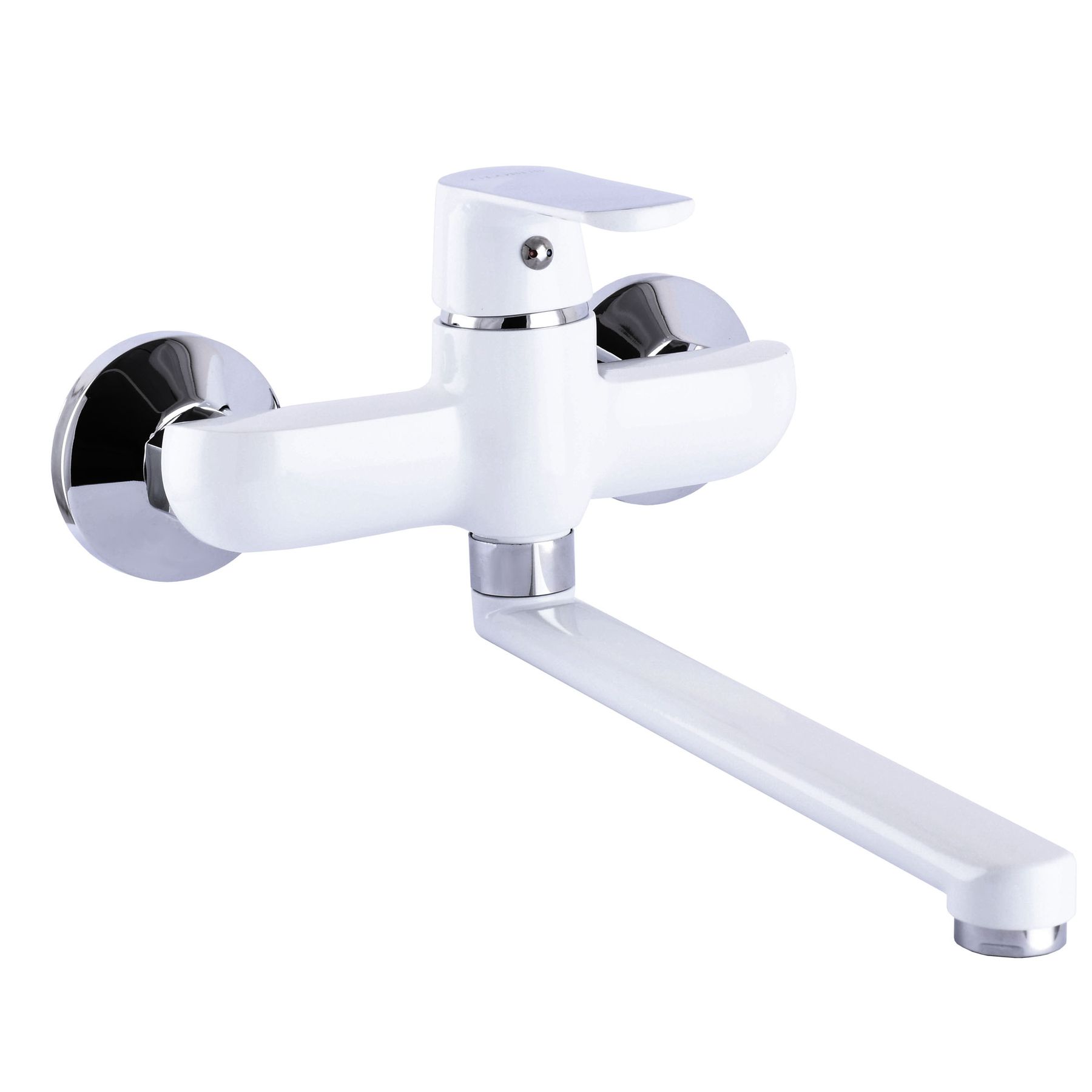 Змішувач для кухні зі стіни Globus Lux Laguna GLA-0104-7-WHITE - Image 3