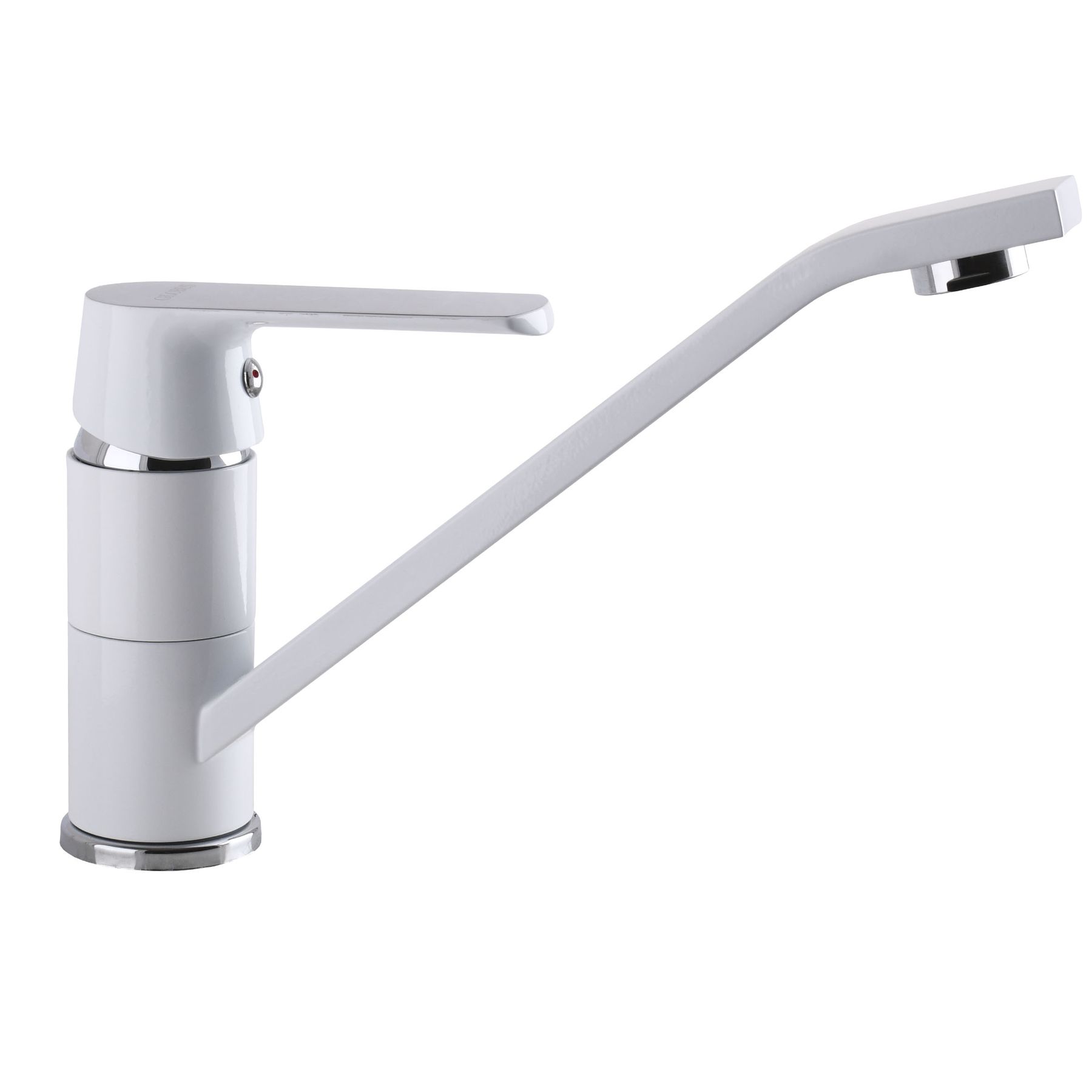 Змішувач для кухні Globus Lux Laguna GLA-0203Q-7-WHITE - Image 3