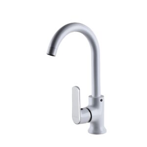 Змішувач для кухні Globus Lux Laguna GLA-0203SL-7-WHITE - Image 3
