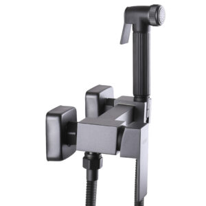 Змішувач гігієнічний Globus Lux Niagara  GLN-5-106MIX-Graphite - Image 3