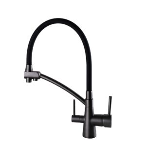 Змішувач для кухні під осмос Globus Lux LAZER GLLR-0700-11-GRAPHITE - Image 3