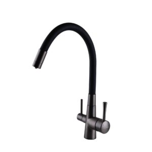 Змішувач для кухні під осмос Globus Lux LAZER GLLR-0903-11-GRAPHITE - Image 3