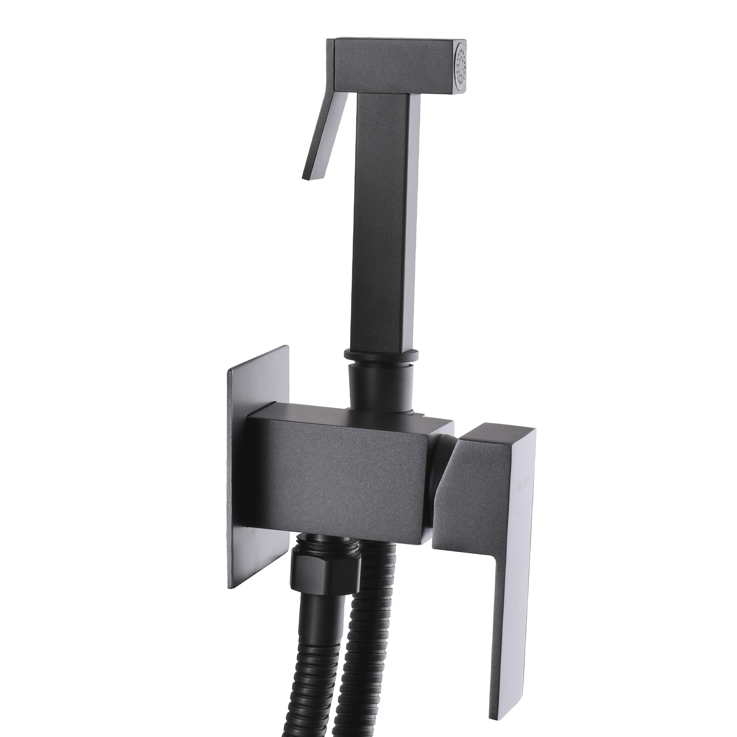 Змішувач гігієнічний Globus Lux  Milano GLM-0-106MIX-Graphite - Image 3