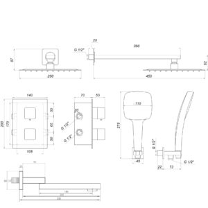 Душова система Globus Lux GLM-505N-TT-SMART - Image 3
