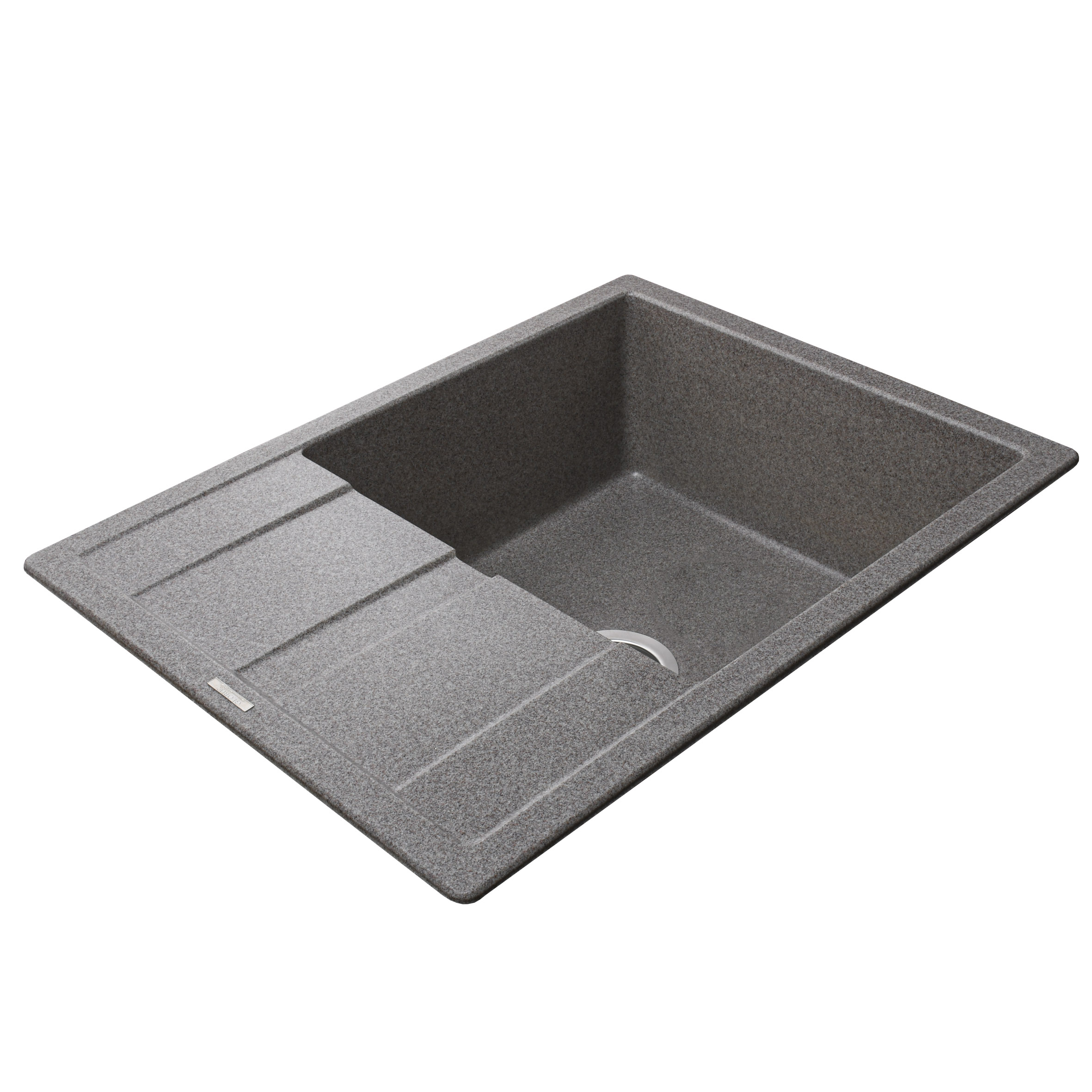 Гранітна мийка Globus Lux ONE мокко 650х500мм - Image 3