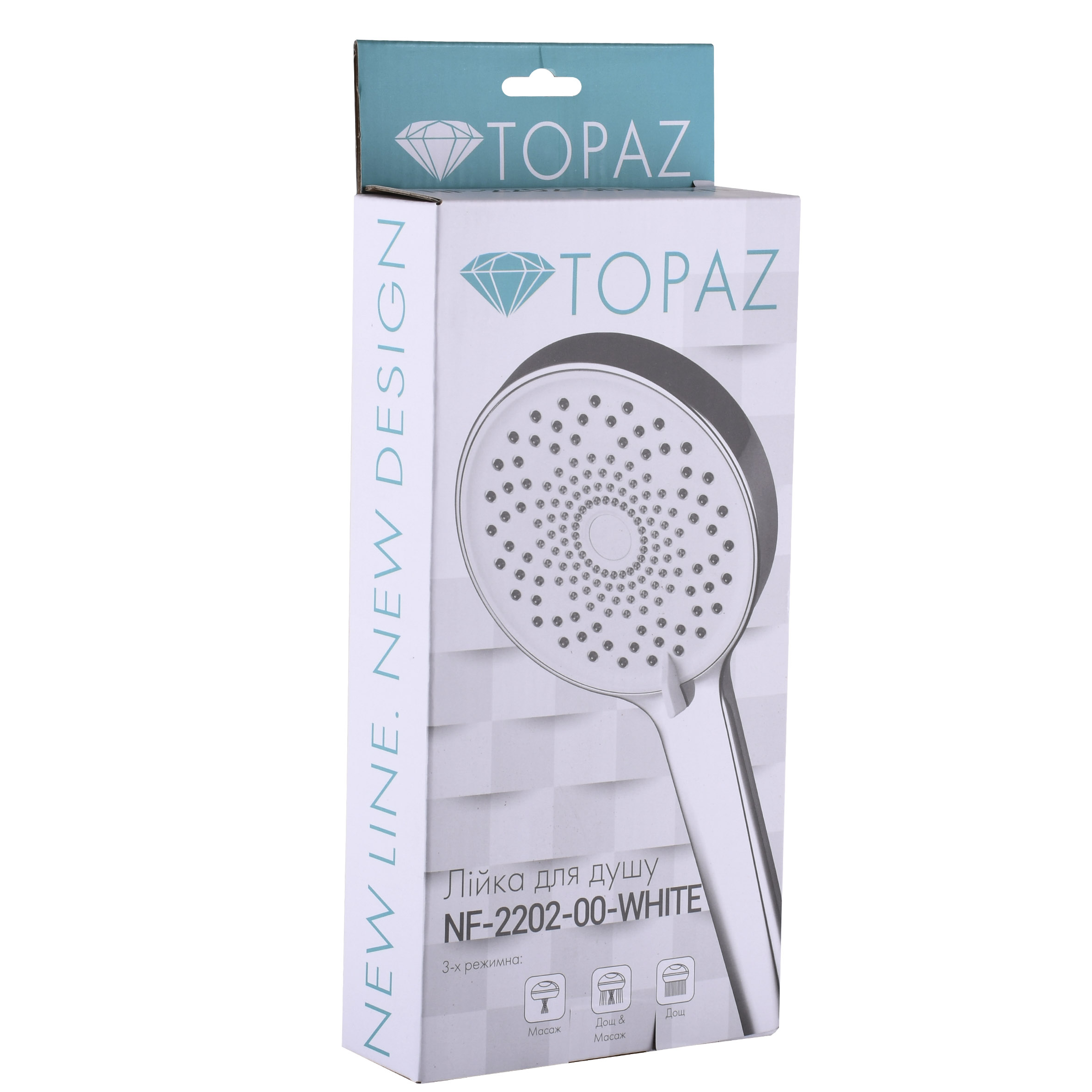 Душова лійка Topaz NF-2202-00-WHITE - Image 3