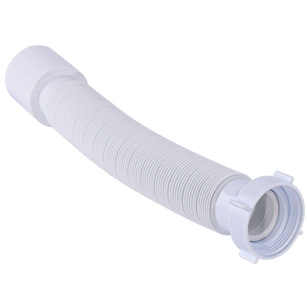 Трубка пластикова гофрована Г0852 40х50 L=800 мм гайка пластик SOLOPLAST
