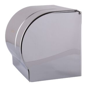 Тримач туалетного паперу HOTEC 16.623а з кришкою, (122*120*126mm) Stainless Steel - Image 3