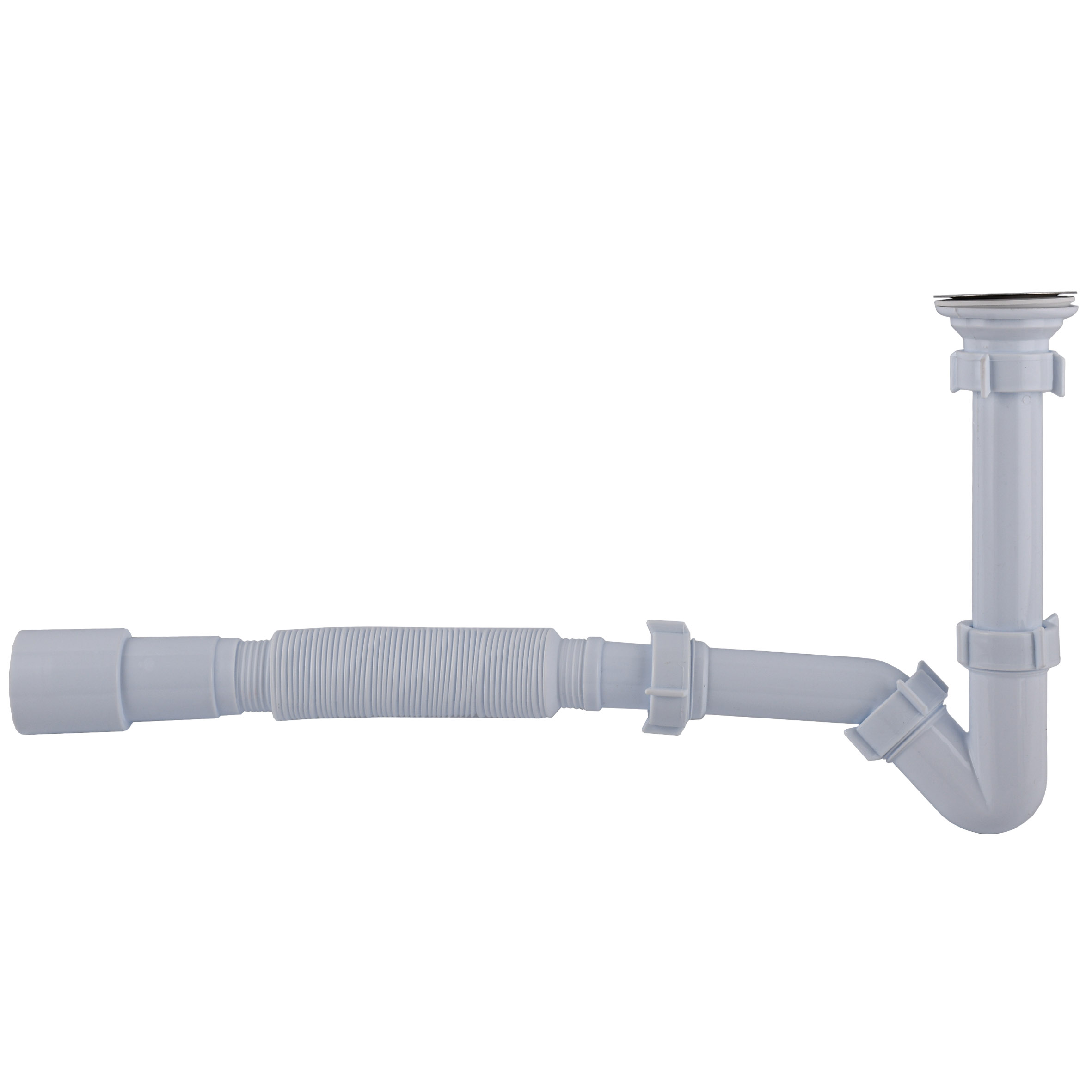 Сифон OPTIMUM для біде з різьбовим випуском та гофротрубою 32 * 40/50 OPTI 18050 - Image 3