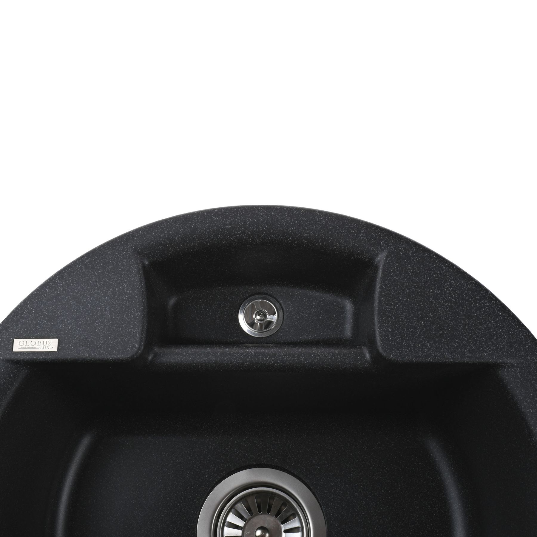 Гранітна мийка Globus Lux GURON графіт 480мм-А0001 - Image 3