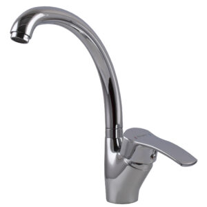 Змішувач для кухні Globus Lux QUEENSLAND GLQU-0203S-BIG боковий на ГАЙЦІ-(картридж Sedal) - Image 3