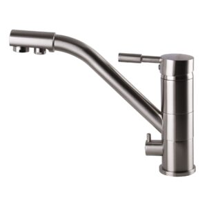 Змішувач для кухні під осмос Globus Lux LAZER GLLR-0555-8-STSTEEL - Image 3