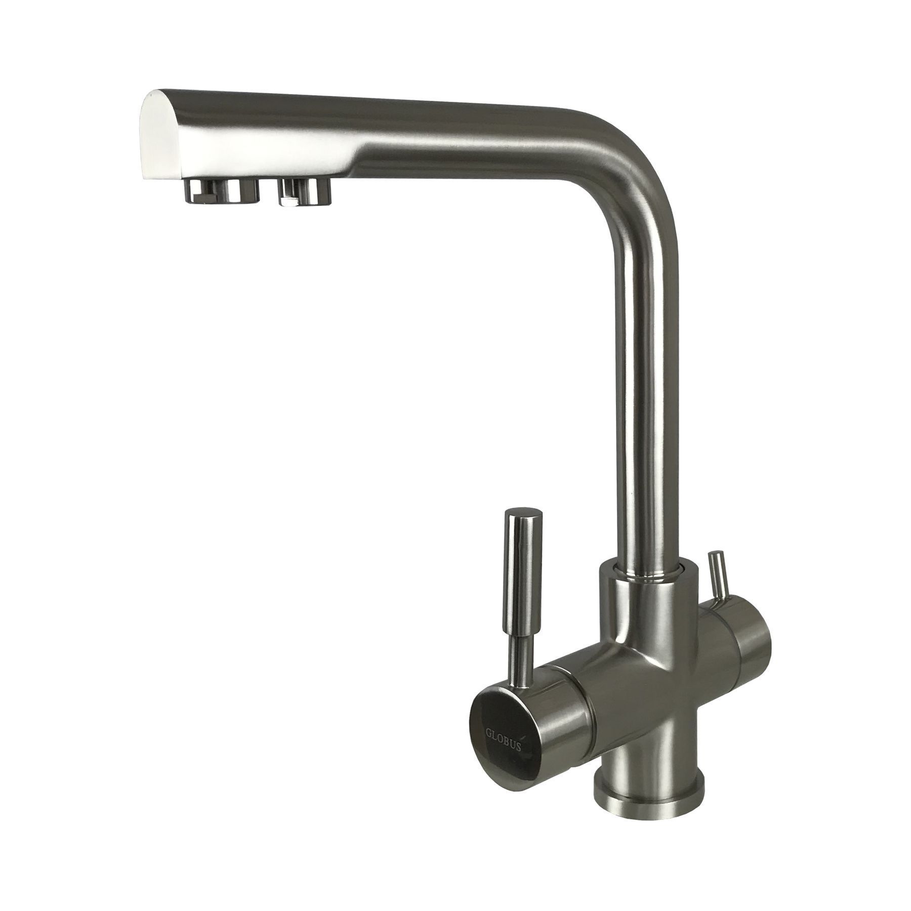 Змішувач для кухні під осмос Globus Lux LAZER GLLR-0888-8-StSTEEL - Image 3