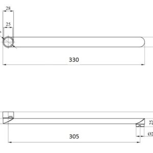 Вилив змішувача Globus Lux M72 33F - Image 3