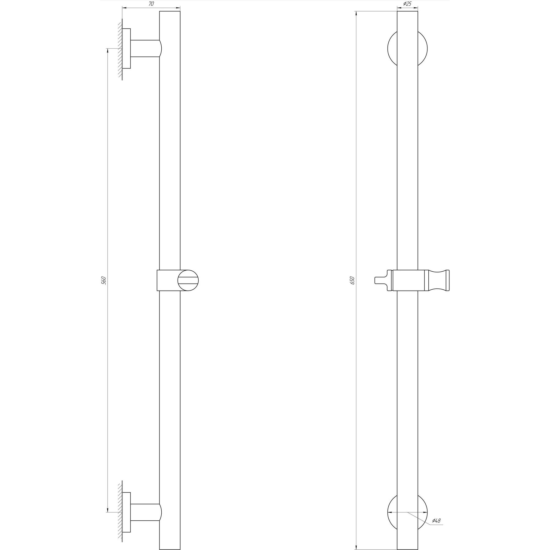 Душова стійка Globus Lux SUS-1106 - Image 3