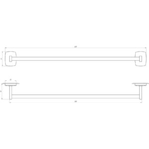Тримач рушників Perfect Sanitary Appliances RM 1002-60 - Image 3