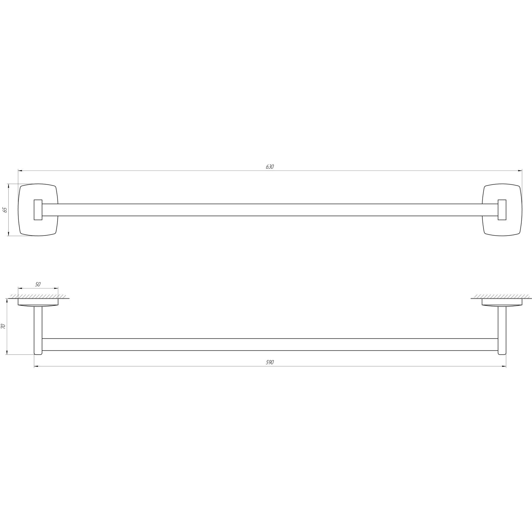 Тримач рушників Perfect Sanitary Appliances RM 1002-60 - Image 3