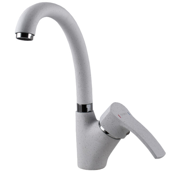 Змішувач для кухні Globus Lux QUEENSLAND GLQU-0203S-BIG-7-WHITE
