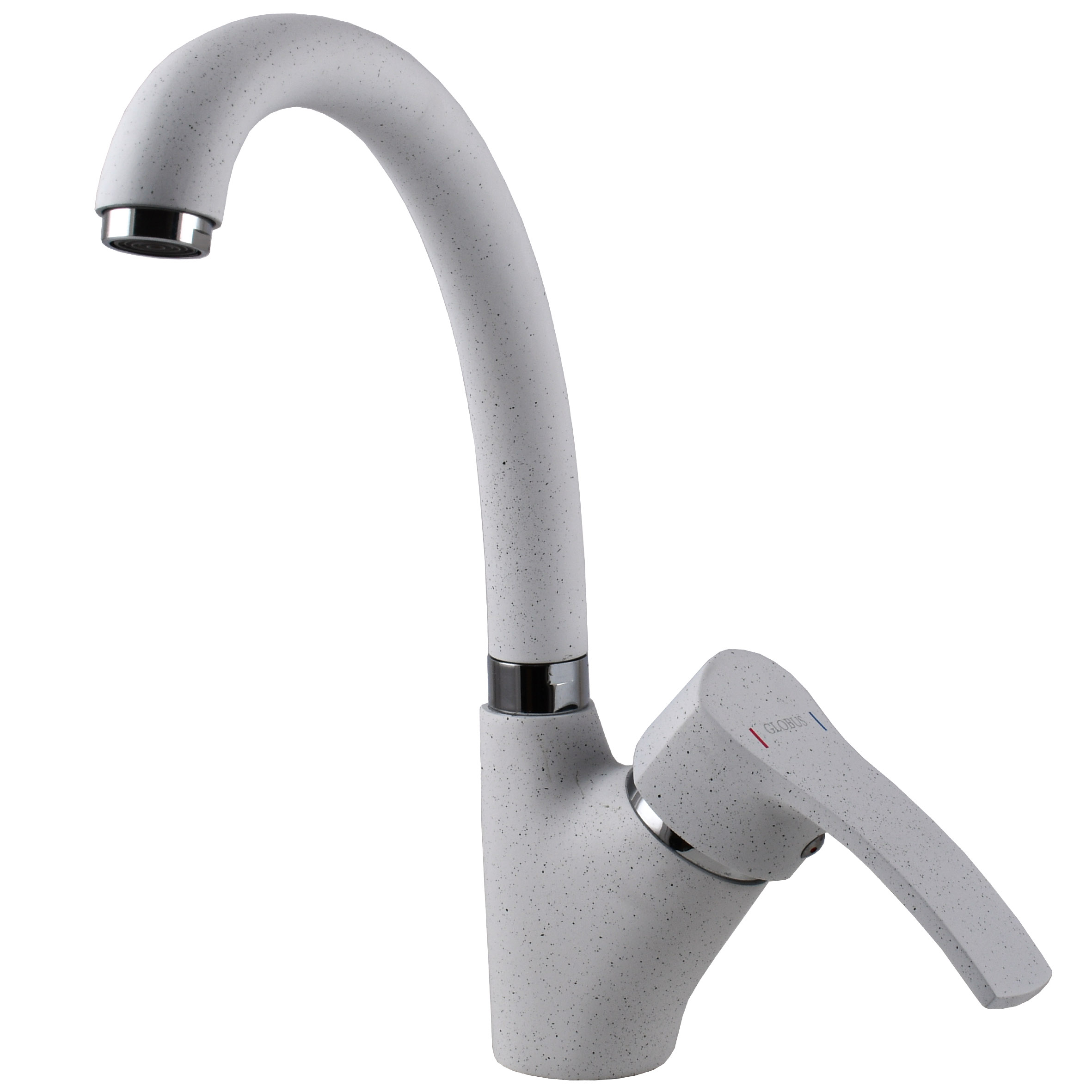 Змішувач для кухні Globus Lux QUEENSLAND GLQU-0203S-BIG-7-WHITE - Image 3