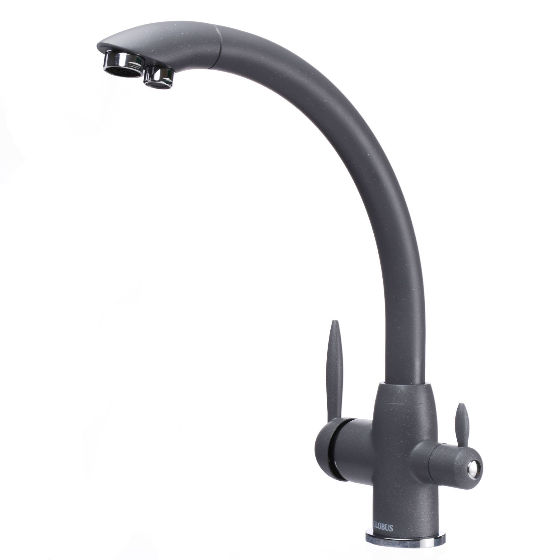 Змішувач для кухні під осмос Globus Lux LAZER GLLR-0777-3-TITANIUM - Image 3