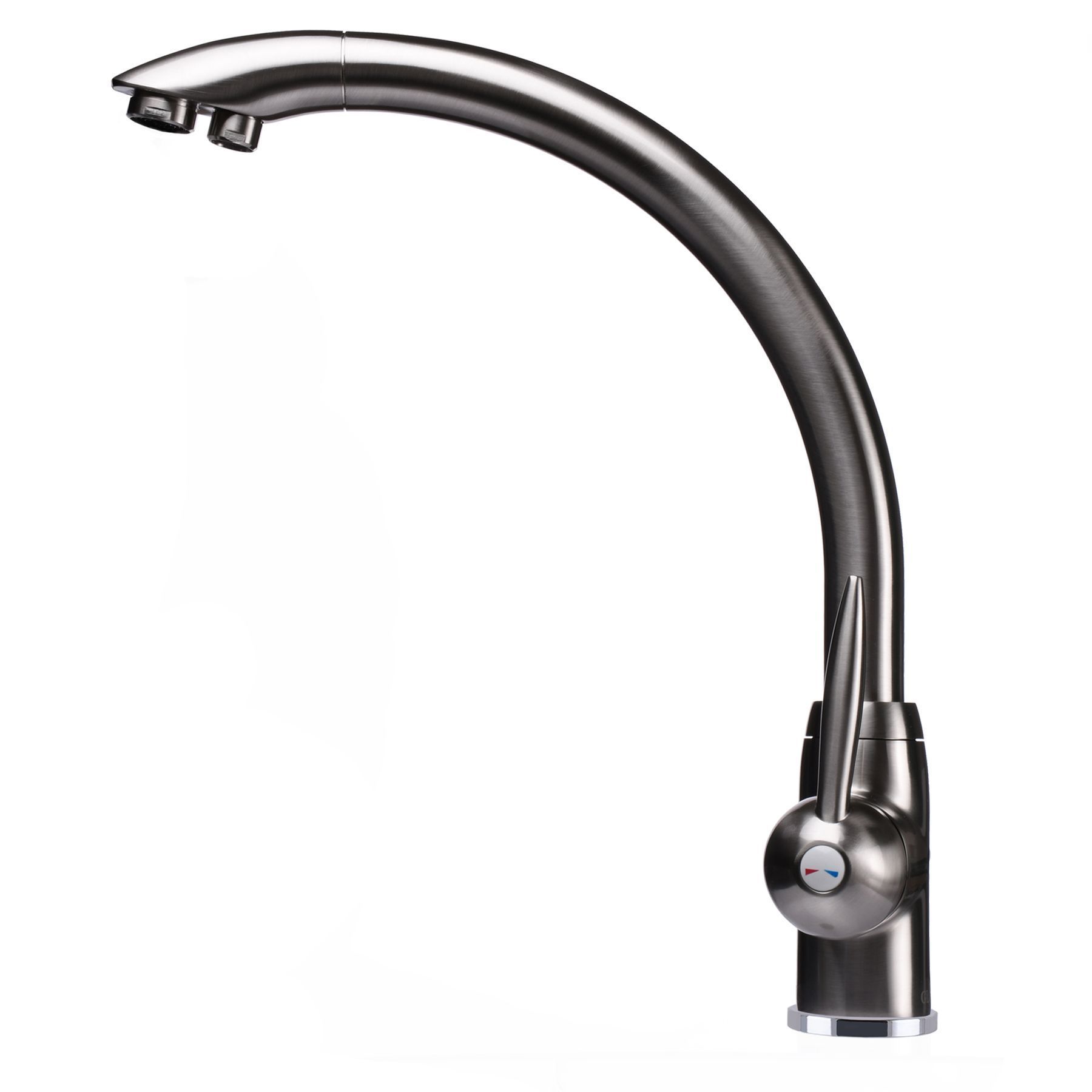 Змішувач для кухні під осмос Globus Lux LAZER GLLR-0777-8-STSTEEL - Image 3