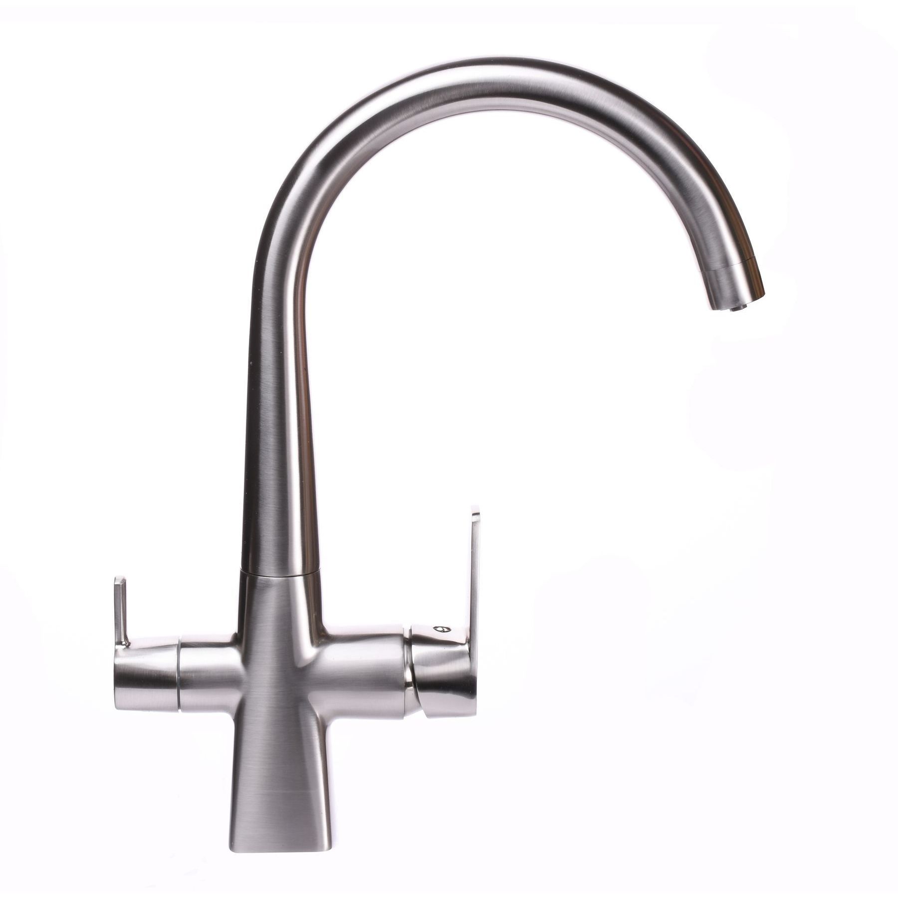 Змішувач для кухні під осмос Globus Lux LAZER GLLR-0999-8-STSTEEL - Image 3