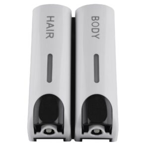 Дозатор рідкого мила HOTEC 13.202 ABS White пластик , подвійний 2* 350мл - Image 3
