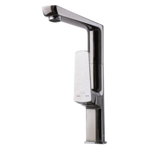 Змішувач для кухні TOPAZ LEXI TL 21401-H57-GB cartridge D25 шланги 55см,титан блиск PVD - Image 4