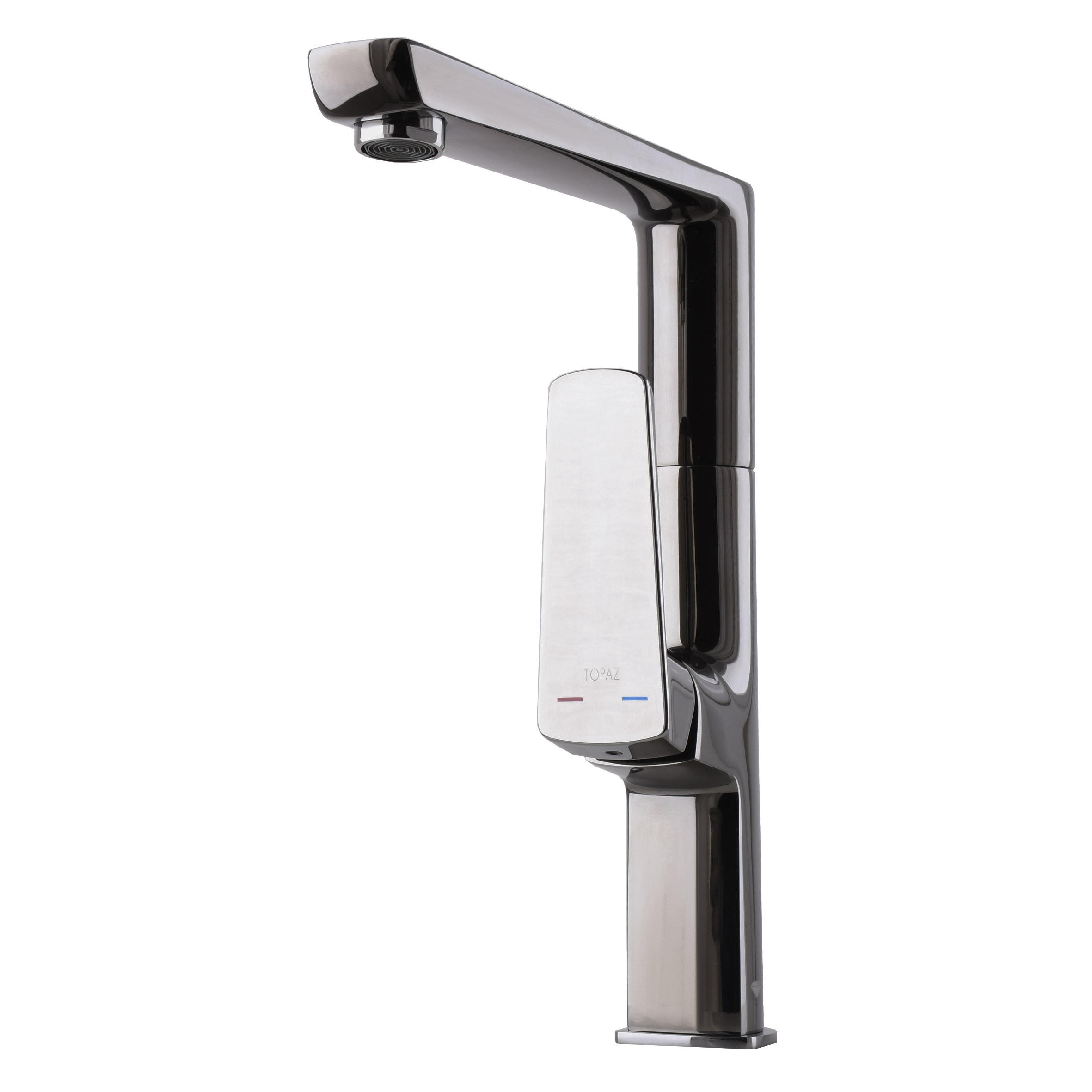 Змішувач для кухні TOPAZ LEXI TL 21401-H57-GB cartridge D25 шланги 55см,титан блиск PVD - Image 4