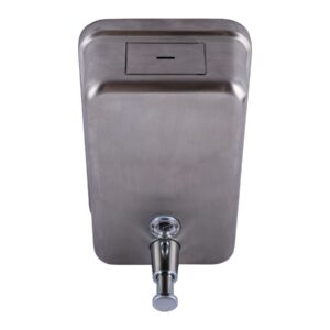 Дозатор рідкого мила HOTEC 13.111-1,0L вертикальний 1000мл,Stainless Steel SUS304 - Image 4