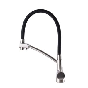Змішувач для кухні під осмос Globus Lux LAZER GLLR-0700-8-STSTEEL - Image 4