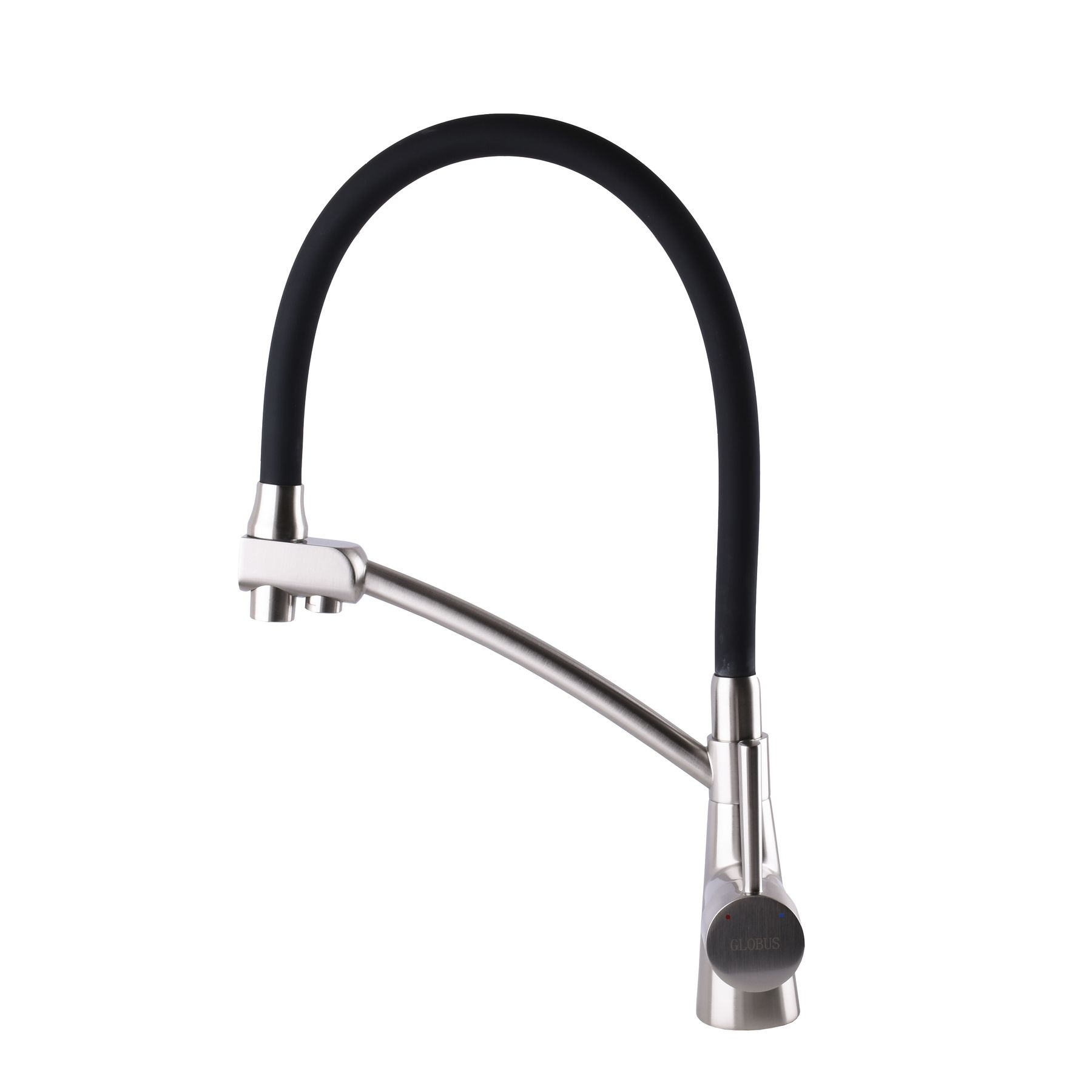 Змішувач для кухні під осмос Globus Lux LAZER GLLR-0700-8-STSTEEL - Image 4