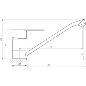 Змішувач для кухні Globus Lux MAIN SM-203 - Image 4