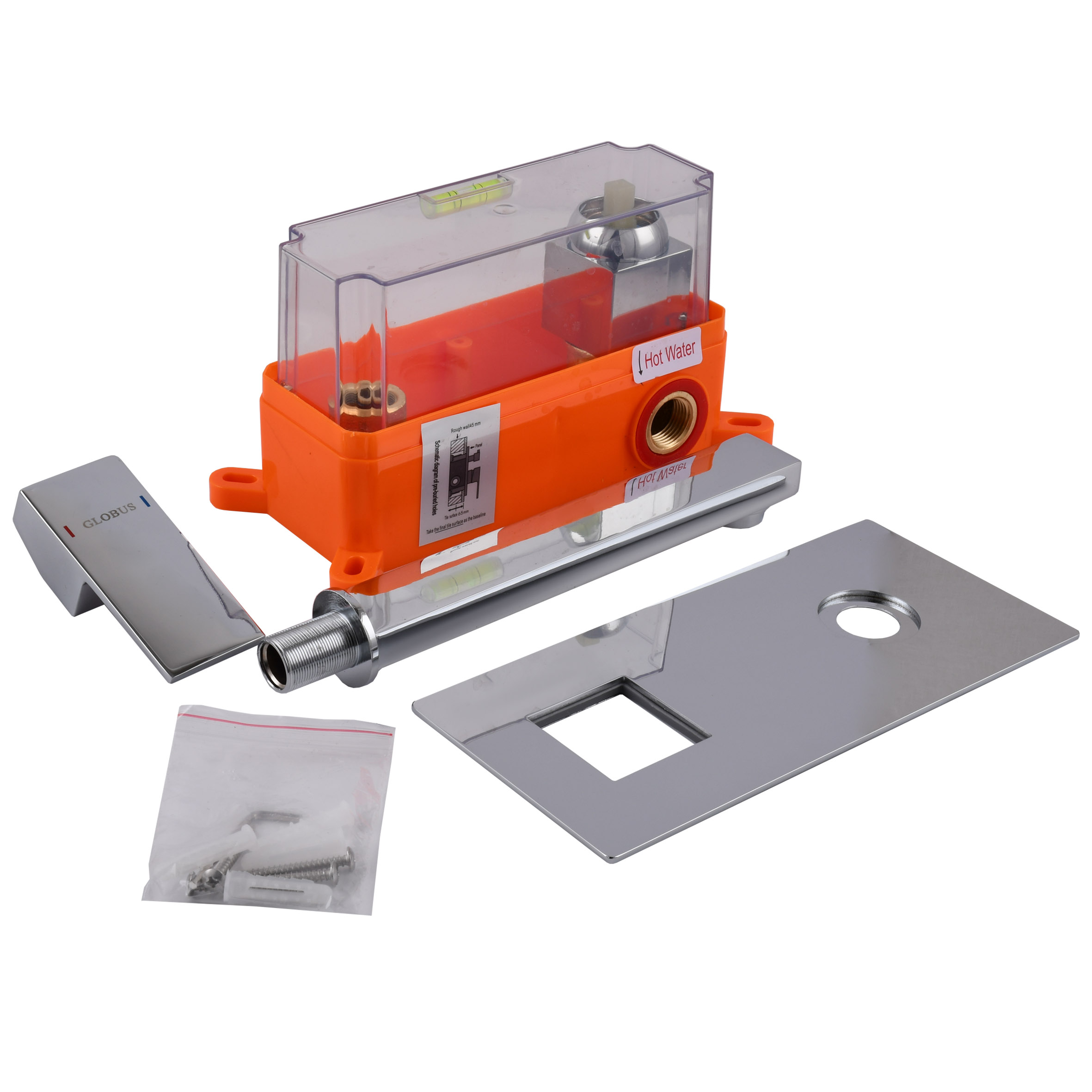 Змішувач для умивальника Globus Lux Milano GLM-204-SMART - Image 5