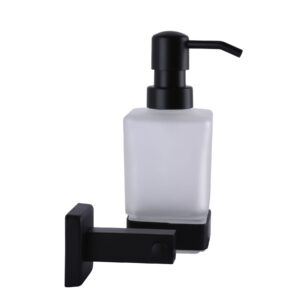 Дозатор рідкого мила Globus Lux BQ9433 чорний матовий SUS304 - Image 4