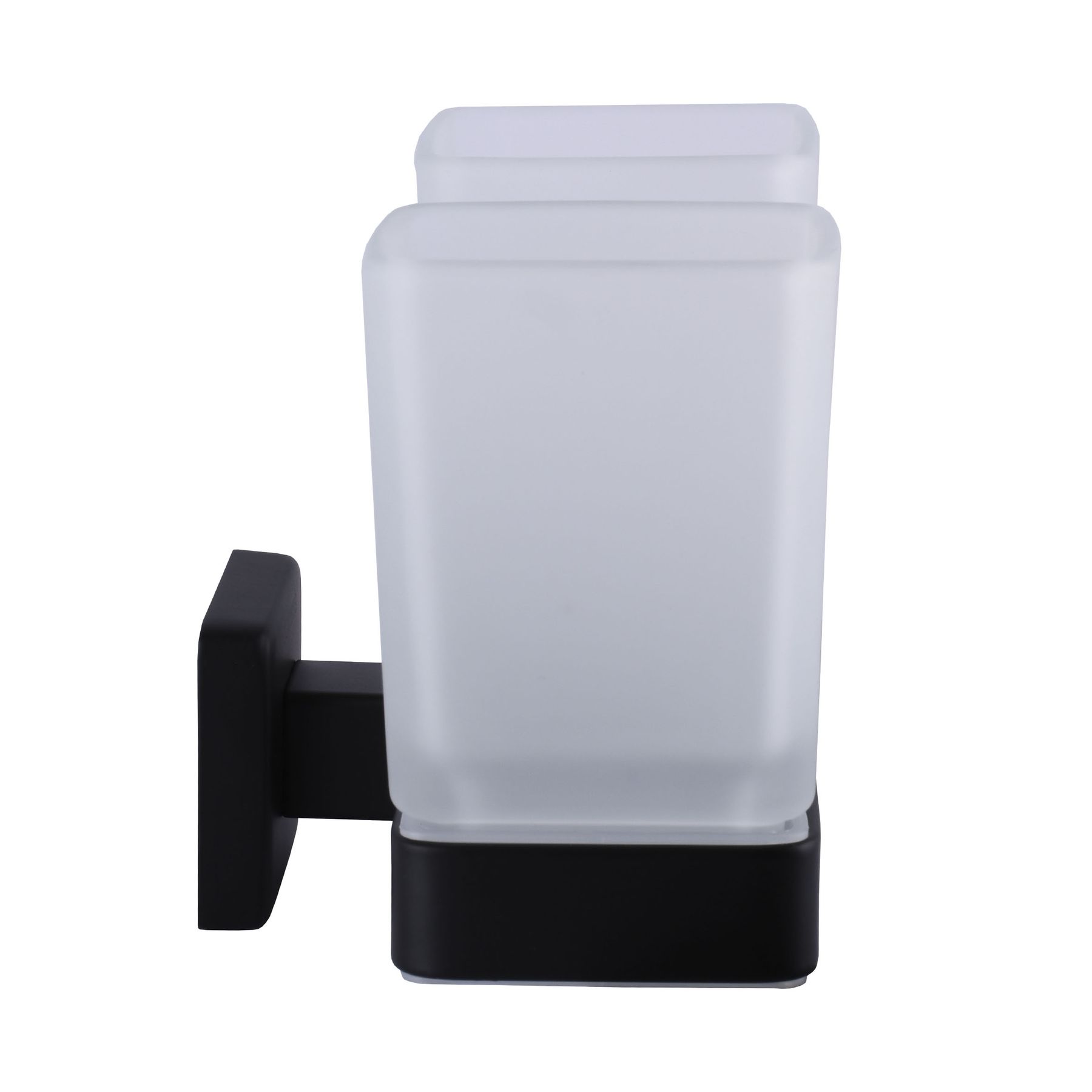 Стакан подвійний Globus Lux BQ9428 чорний матовий SUS304 - Image 4