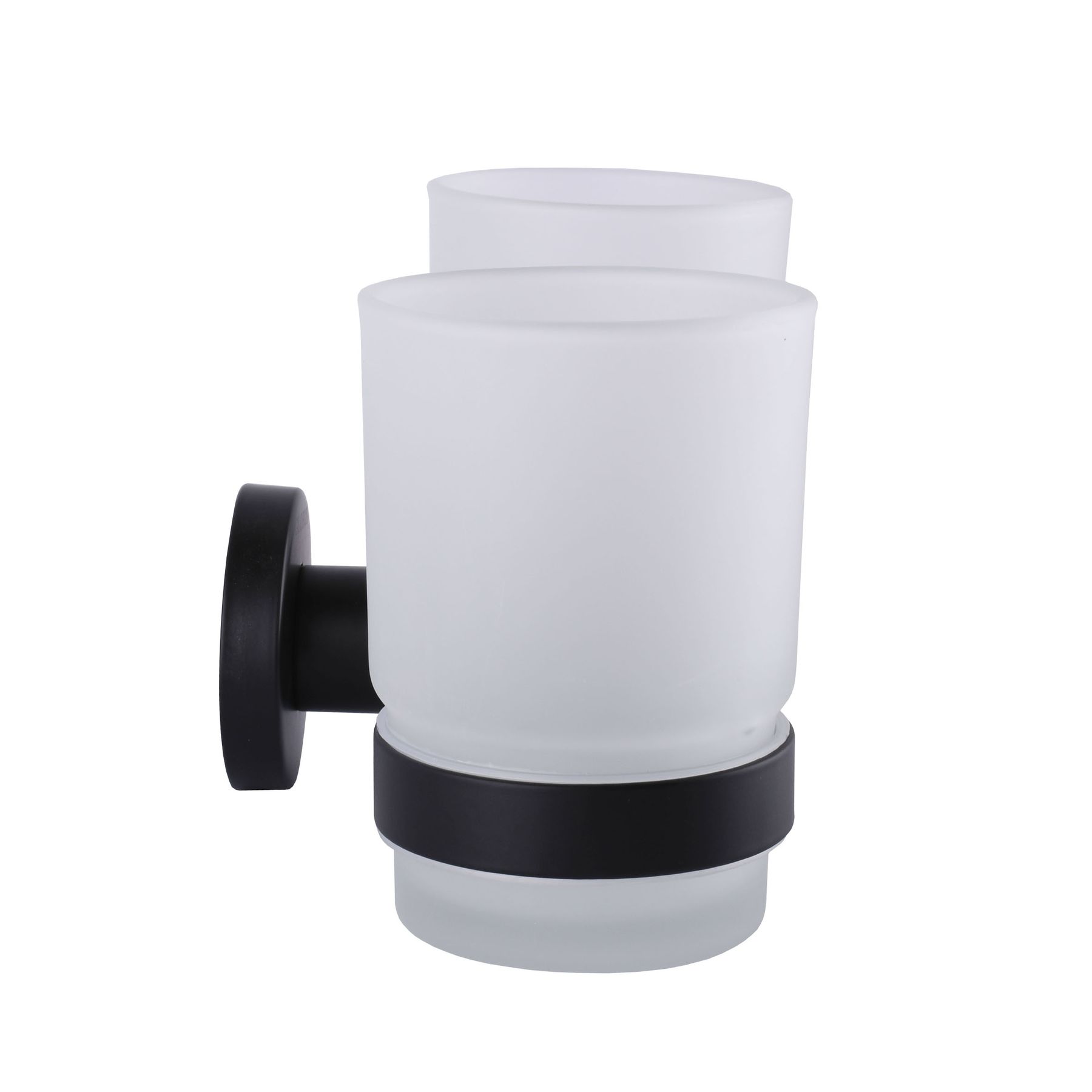 Стакан подвійний Globus Lux BS8428 чорний матовий SUS304 - Image 4